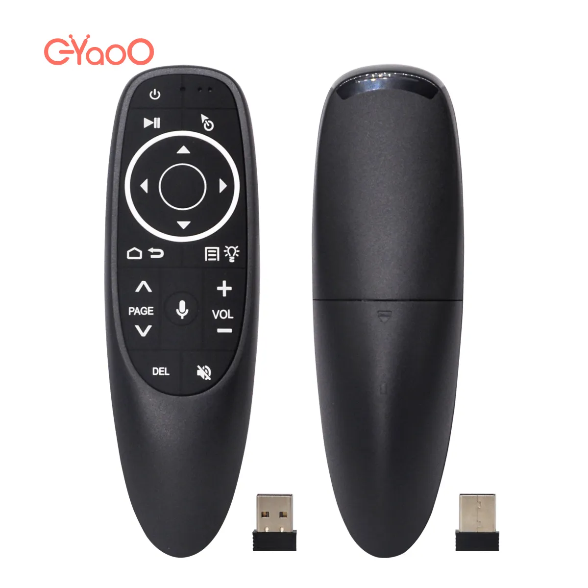 G10 G10S Pro Air Mouse retroilluminato con telecomando USB 2.4GHz Wireless Voice Control Air Fly Mouse