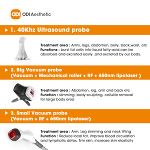 Macchina per il dimagrimento del rullo del vuoto 3 in 1 per il corpo che dimagrisce la macchina a rulli sottovuoto a forma di corpo della vellulite - Product Image 5