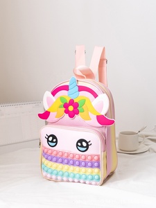 Nueva llegada push <span class=keywords><strong>pop</strong></span> Bubble sensorial Kawaii Pink Big fidget itting Unicorn <span class=keywords><strong>pop</strong></span> <span class=keywords><strong>mochila</strong></span> escolar para niña - Product Image 3