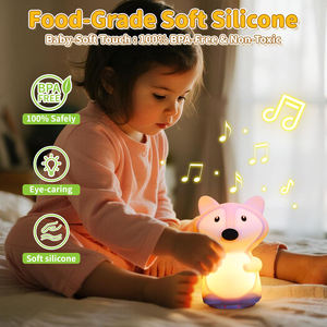 Machine à bruit blanc rechargeable pour bébé, lampe musicale mignonne, machine à bruit blanc pour bébé, veilleuse pour enfants, bruit blanc apaisant pour le sommeil - Product Image 2