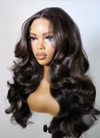 Perruque ondulée brésilienne, perruques de cheveux humains brésilienne original moins cher