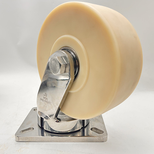 VIMA Neues Produkt 8 Zoll 200mm drehbares Nylon-Edelstahl-Rollen rad 2500kg Trolley Cart Container Heavy Duty <span class=keywords><strong>Caster</strong></span> - Product Image 2