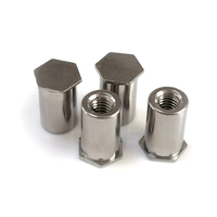 Écrou à manchon de verrouillage avec tête hexagonale M3, 50 pièces, usine