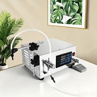 GFK-580 Halbautomatische Quantitative Flüssigkeitsabfüllmaschine mit Motor und Digitalanzeige für Bier, Reinwasser, Getränke und Ölflaschen