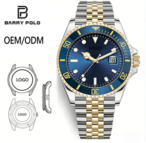 Orologio da Uomo di Lusso Personalizzato al Quarzo Analogico in Acciaio Inossidabile, Cassa in Lega Impermeabile da 40mm, Larghezza Cinturino 20mm, Lancetta Antica in Cristallo - Product Image 1