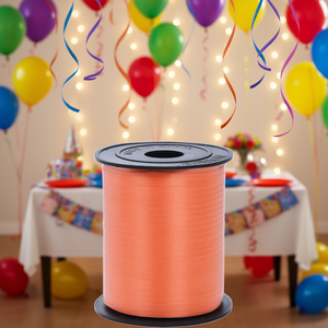 Cinta Naranja 450M para Decoración de Fiestas, 3 Piezas por Bolsa - Product Image 3