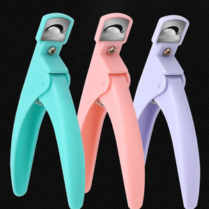 Nueva llegada Nail Art Clipper cortadores de bordes en forma de U al por mayor estilo francés cortadores de puntas de uñas postizas herramienta de manicura tijera pedicura - Product Image 4