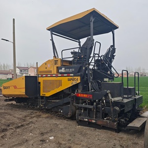 Pavégeuse sur chenilles Sany 20 tonnes d'occasion à bon prix, en excellent état, modèle Sany SAP60C-8 Super <span class=keywords><strong>Paver</strong></span> pour la construction de routes en asphalte - Product Image 6