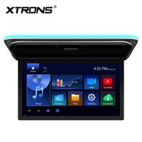 Monitor de Techo para Auto XTRONS de 19.5 Pulgadas con Pantalla IPS de 1600x900P, 2+32GB, Altavoces Integrados, Entrada AV Dual HD, Reproducción de Video 4K
