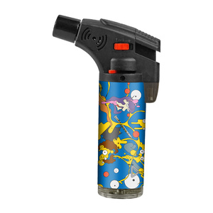 2023 Hot Sale Custom Logos Windproof Eco-Friendly Portable <b>Torch</b> Lighter Making Machine for Business Gifts & Wholesales - Product Image 1