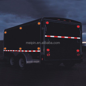 Pegatinas Reflectantes Automotrices de Alta Calidad y Resistencia, ECE DOT-C2, Vintage, Removibles, Rojas, Autoadhesivas, Impermeables, MEIPIN - Product Image 6