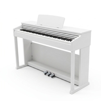 B80 Digital Electronic Organ Beginners Solid Wood Piano Drum Pad Keyboard 88-Key Hammer Action 238 Tones 200