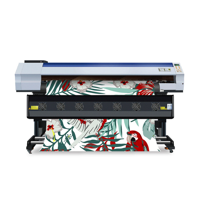 High Quality 1.6m Eco for Solvent Inkjet Printer for Large Format with Single XP600 Print Head Free Shipping