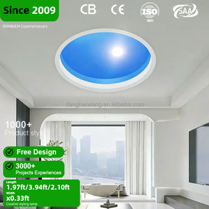 <span class=keywords><strong>Luci</strong></span> LED Intelligenti Effetto Cielo Blu, Luce Artificiale 6000K 36W, Plafoniera per Soggiorno, Ufficio, Studio, Bagno, Luce Solare Naturale - Product Image 1