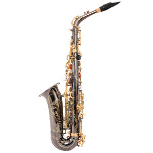 <span class=keywords><strong>Saxophone</strong></span> <span class=keywords><strong>alto</strong></span> en Mi bémol professionnel, tonalité réglable, <span class=keywords><strong>pour</strong></span> débutants, avec finition laquée or - Product Image 1