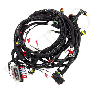 Kabel <span class=keywords><strong>Harness</strong></span> Otomotif Kustom FOXECO, Kabel <span class=keywords><strong>Harness</strong></span> dengan Pita, 40 Pin Otomotif Jantan dengan Kabel <span class=keywords><strong>Harness</strong></span> - Product Image 4