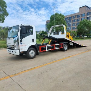 Camion de remorquage à plateau coulissant Isuzu 4x2 de 3 et 5 tonnes, prêt à être expédié, prix usine - Product Image 5