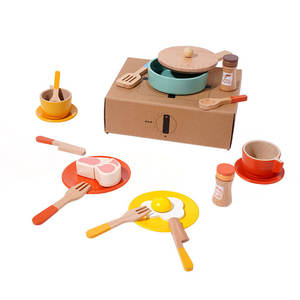 Onshine Juguete de Cocina de Madera para Niñas de 3+ Años, Set de Juego Educativo de Simulación para el Hogar - Product Image 2