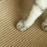 Lit pour chat créatif 3-en-1 moderne en forme de cactus, avec griffoir en sisal, jouet à bille et nid douillet multifonctionnel de luxe surdimensionné