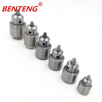 Mandrin de perçage miniature à 3 mors en acier pour usage médical