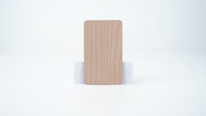 Carte d'accès RFID en bois pour hôtel, chambre 302, puce classique 1K, mini-étiquette - Product Image 4
