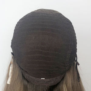 Perruque Naturelle <span class=keywords><strong>Mi</strong></span>-Longue de <span class=keywords><strong>Cheveux</strong></span> Humains Remy de Couleur Mixte Offre Spéciale avec Lace Front pour Femmes - Product Image 3