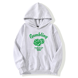 जुआ पाठ के साथ काले शीतकालीन हुडी और हरे रंग के टुकड़े के साथ काले शीतकालीन हुडी - Product Image 1