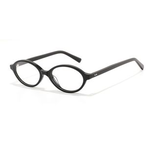 Sıcak satış moda asetat çerçeveleri gözlük Retro gözlük çerçeveleri erkekler ve kadınlar için küçük Oval şekil optik gözlük - Product Image 2