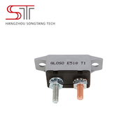 Interruptor de Protección de Circuito Impermeable E518 de 12VDC con Reinicio Automático para Caravanas, Camiones y Automóviles