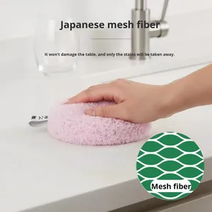 Antibacterial Eco-Friendly Bathroom Cleaning Ball Sink Brush Countertop Magic Eraser &amp; Wipe for Wash Basin - Product Image 2