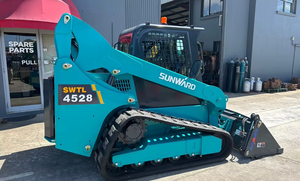 Top Grade Sunward SWTL4538 Utilisé Skid Steer Crawler Loader Mini 50HP Yanmar Moteur KYB Hydraulique Cylindre Noyau Gear 220V Moteur - Product Image 4