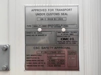 Conteneur frigorifique à température contrôlée certifié BV CSC 10FT 20FT 40FT pour expédition