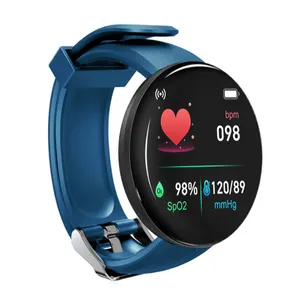 2024 D18 T500 + Pro 2.0 IP68 Không Thấm Nước Thông Minh Dây Đeo Cổ Tay Tập Thể Dục Xem Với Heart Rate & Nhiệt Độ IOS Android Tương Thích Thể Thao