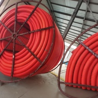 Ducto Óptico Corrugado de HDPE de 7 Vías de Alta Presión Premium |   Conducto Flexible Subterráneo para Telecomunicaciones con 7 Subconductos para Cable de Fibra Óptica