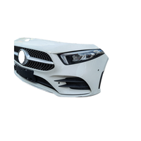 Ensemble de pare-chocs avant Mercedes-Benz Classe A W177 avec radiateur et phares, remis à neuf, à fixer par boulons, protection durable, décoration 6