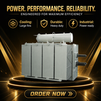 Transformateur de puissance triphasé immergé dans l'huile à haut rendement ZS11 3150 kVA pour postes de transformation