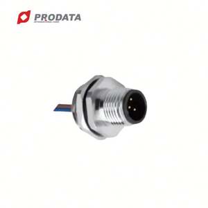 Conector Recto Macho M12 Impermeable PRODATA, Enchufe de Cable para Uso en Arnés de Cableado de Automóviles - Product Image 2