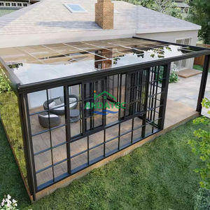 <span class=keywords><strong>Kit</strong></span> de véranda <span class=keywords><strong>en</strong></span> aluminium au design moderne, panneaux <span class=keywords><strong>en</strong></span> verre, véranda extérieure - Product Image 6