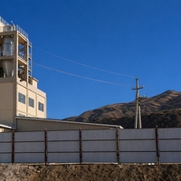 Ligne d'équipement de production de poudre détergente contrôlée par PLC, pompe à moteur haute puissance, garantie d'un an, système d'usine