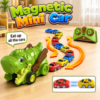 Nuevo Coche de Control Remoto 2.4G con Forma de Serpiente, Batalla para Dos Jugadores, Interacción Padres-Hijos, Coche Eléctrico de Dinosaurio, Juguete para Niños