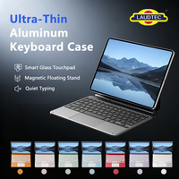 Coque de clavier Magic Style en gros, étui folio métallique à profil bas, touches ciseaux silencieuses, fonction Smart Wake/Sleep pour iPad A16 2025