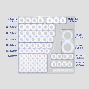 Junta tórica de silicona de 10 mm de diámetro exterior, 6 mm de diámetro interior y 1,5 mm de grosor para kit de reparación de sellos de grifos - Product Image 3