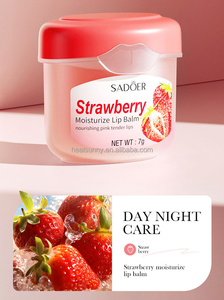 Soin des lèvres, masque réparateur aux fruits, hydratant bio, couleur miel, <span class=keywords><strong>aloe</strong></span> vera, pêche, baume à lèvres - Product Image 4