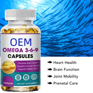Compléments alimentaires en gélules molles pour la santé du cerveau et des yeux, marque privée OEM, santé cardiaque, huile de poisson oméga <span class=keywords><strong>3</strong></span>, DHA EPA personnalisé pour adultes - Product Image 3