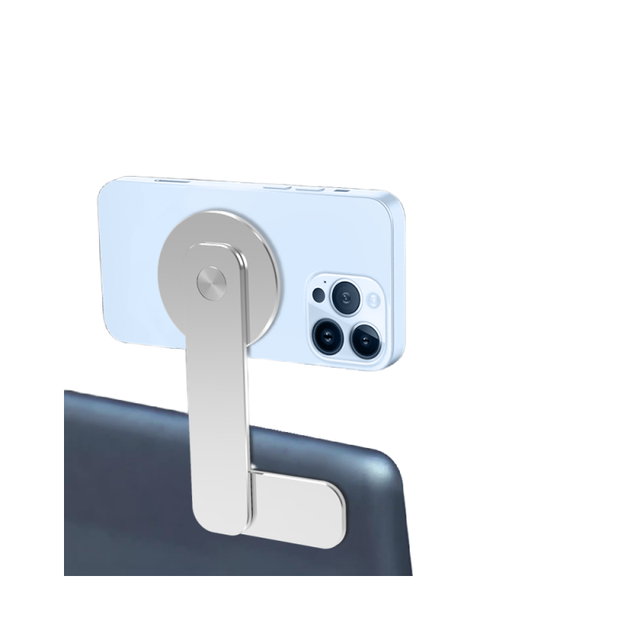Laptop Side Mount Expansion Cell Phone Stand Notebook Screen Holder for Mobile Phone magsafe Laptop Phone Holder for Model 3
