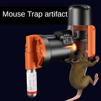 Piège Automatique Humain Non Toxique pour Rats et Souris Kit Piège Multi-prises pour Rats et Souris avec Cylindres de CO2 Humain Non Toxique Intelligent