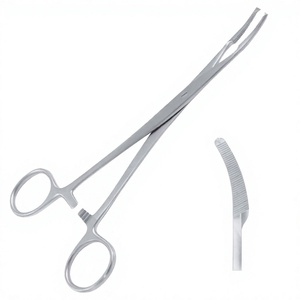 Pinces hémostatiques Mikulicz en acier inoxydable, instrument chirurgical pour la chirurgie générale, certifiées CE ISO13485 - Product Image 3