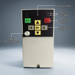 Inversor de Frecuencia VFD de Control Vectorial sin Sensor SV550iS5-2 Original, 55KW, 3P, <span class=keywords><strong>200</strong></span>-230V CA, con Unidad de Frenado Integrada - Product Image 2