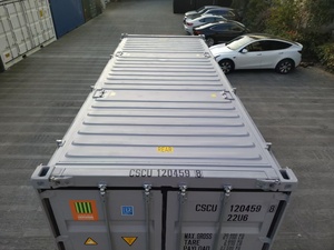 Container di spedizione in acciaio da 20 piedi con tetto apribile rigido, copertura mobile senza pali, per attrezzature di grandi dimensioni - Product Image 6