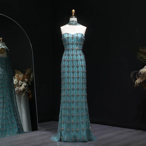 जेनरे लक्जरी दुबाई ने स्कारलेस सुरुचिपूर्ण स्ट्रैपलेस आर्बविक प्रेम पार्टी के साथ नग्न शाम की पोशाक lsz229 - Product Image 5